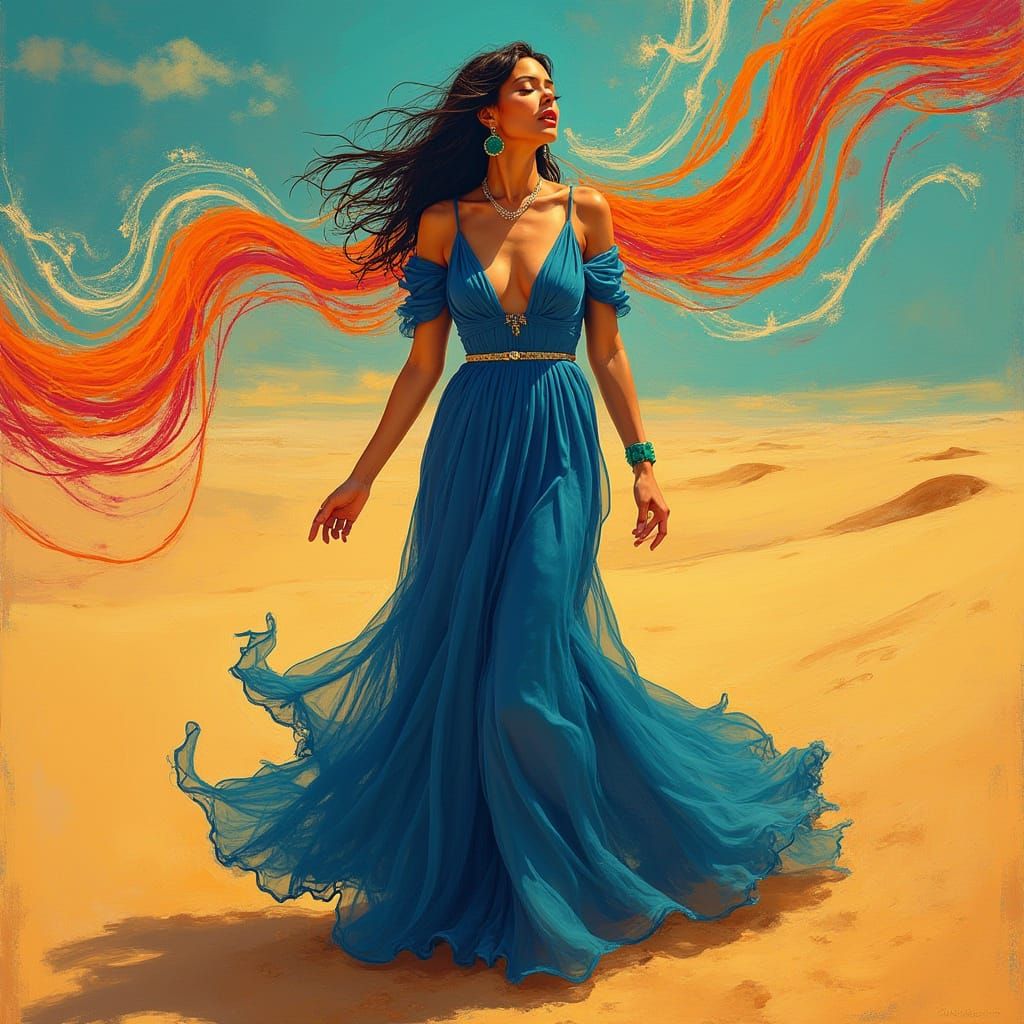 Vocal Empowerment in Royal Blue and Emerald Green