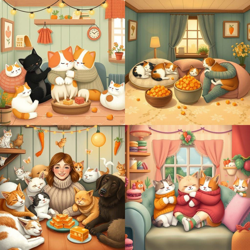 A Pleasure Room Filled with Cats, Dogs, and Taffy