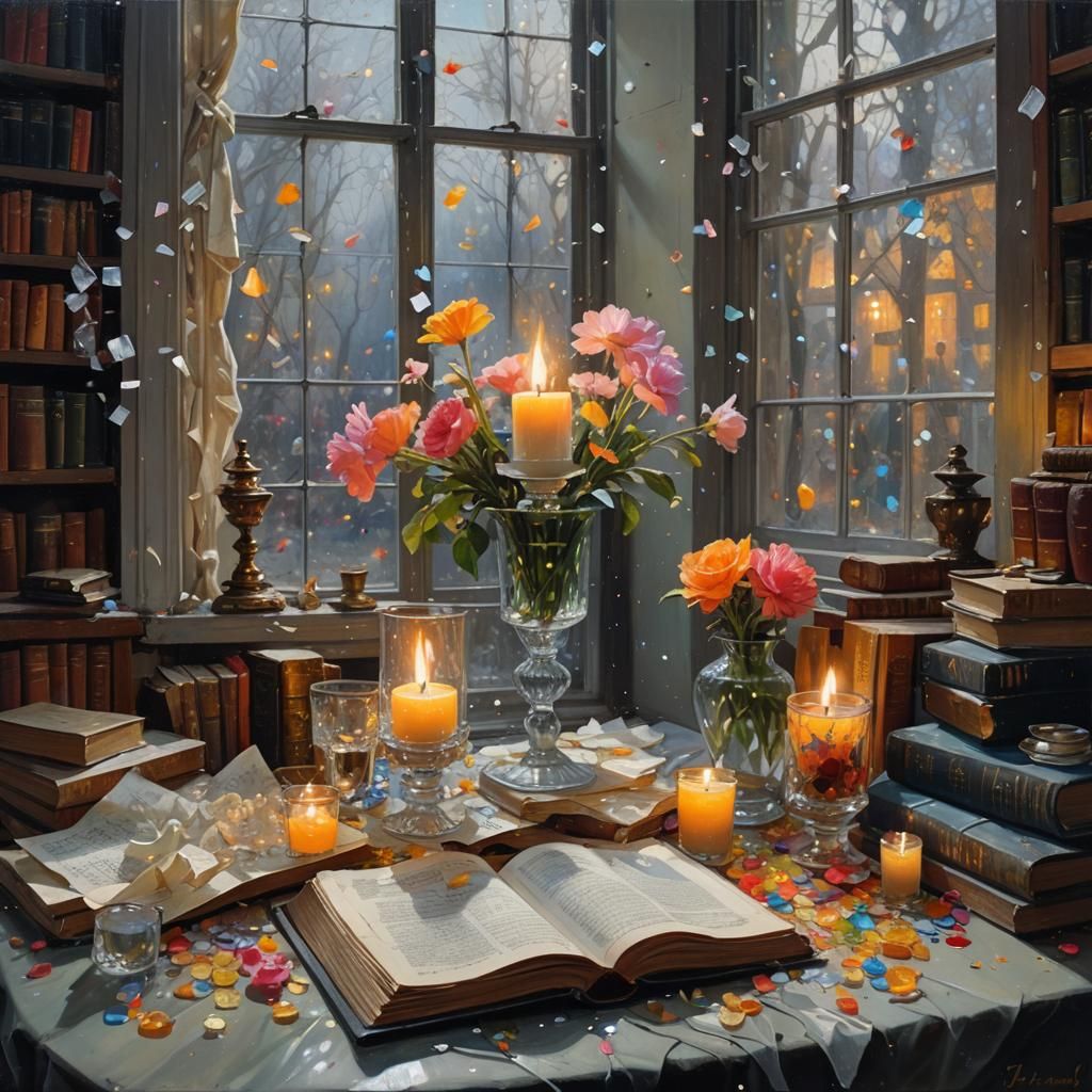 Magical Window Light: An Oil Painting