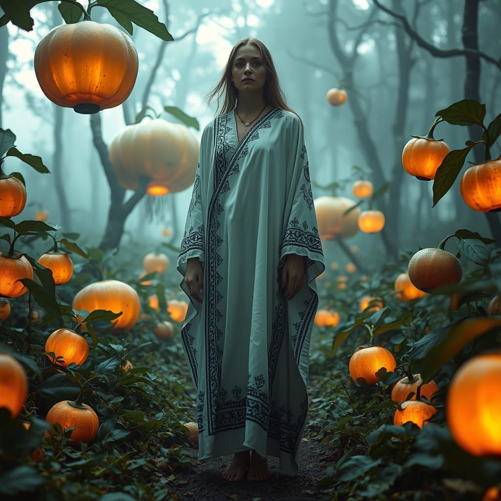 Serenity in a Futuristic Eden