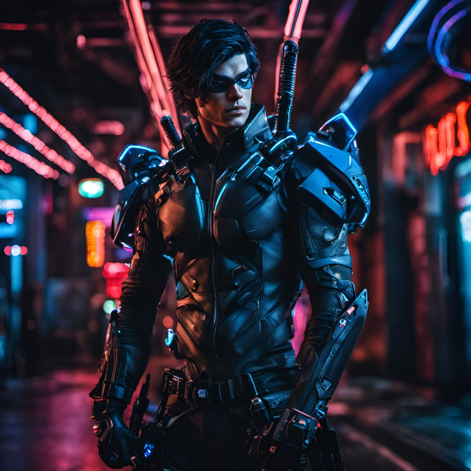 Cyberpunk Nightwing
