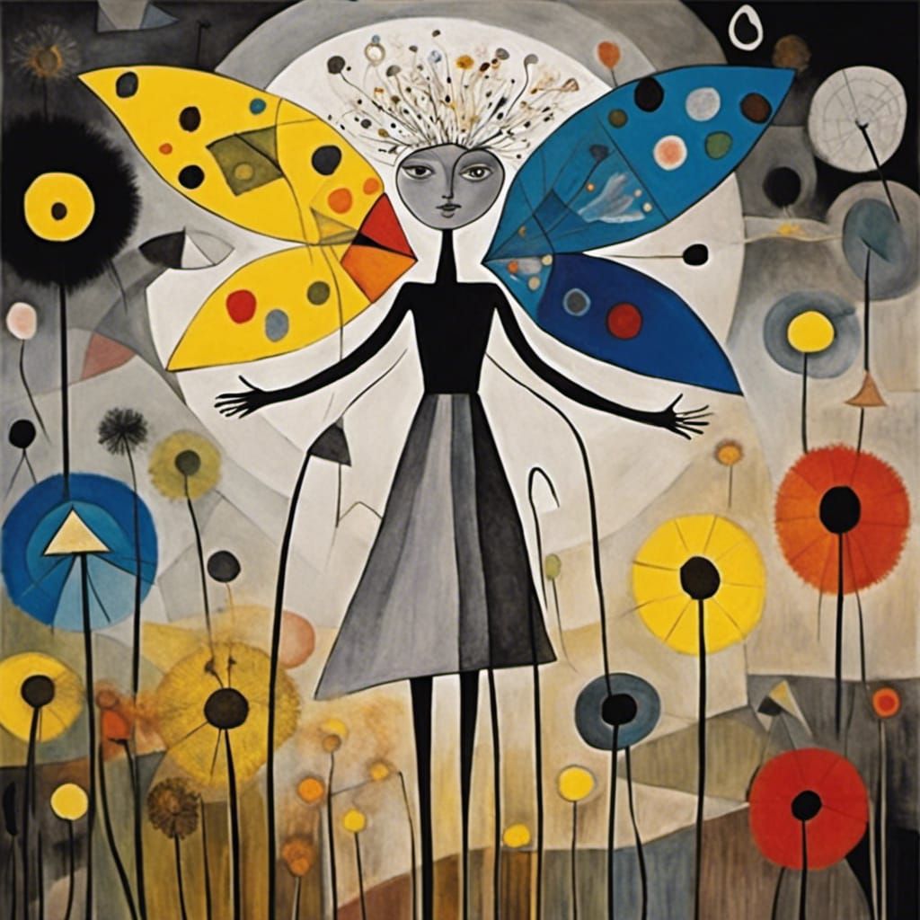 Winged Fairies Dreamscape: Surrealist Collaboration