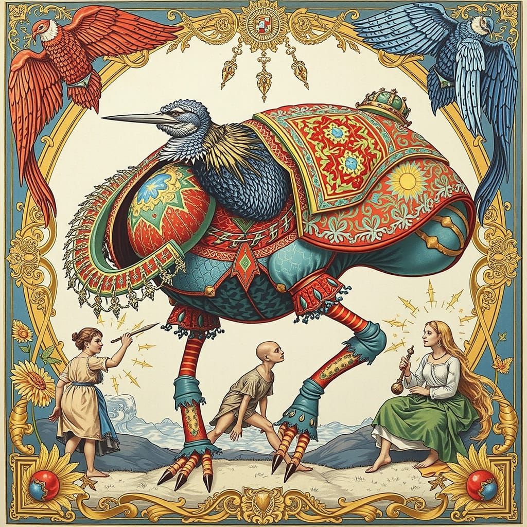 Seraphinianus: An AI's Interpretation