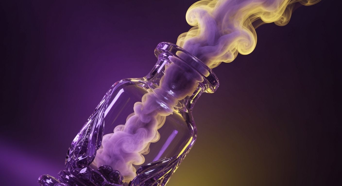 Ethereal Mist Vial with Hidden Secrets