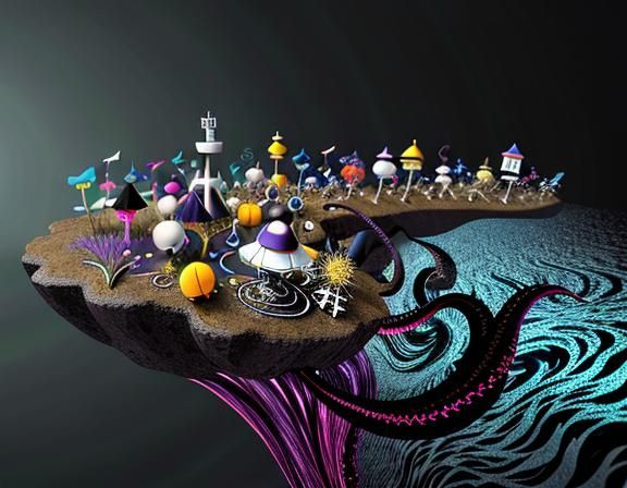 Surreal Flow of Time with Eldritch Horror