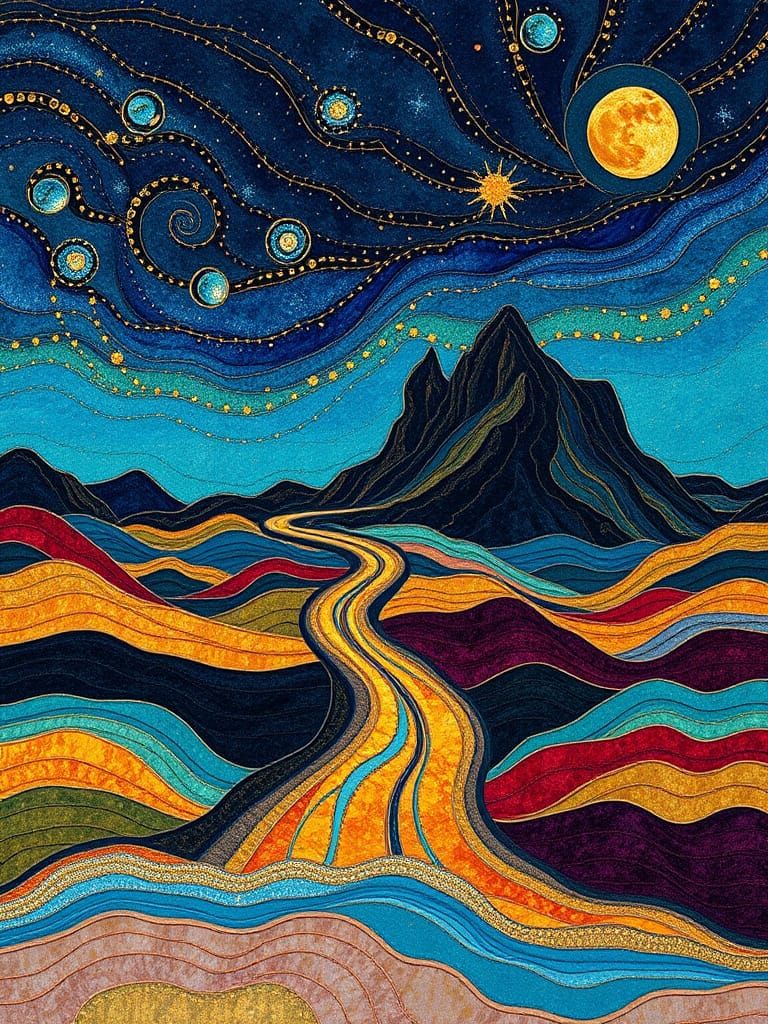 Take the Long Road into Night-Lit Early Whirlingtons