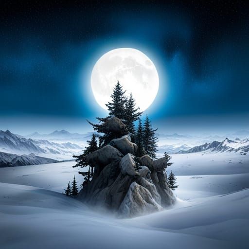 Living Tree Playground in Deserted Town: Digital Art