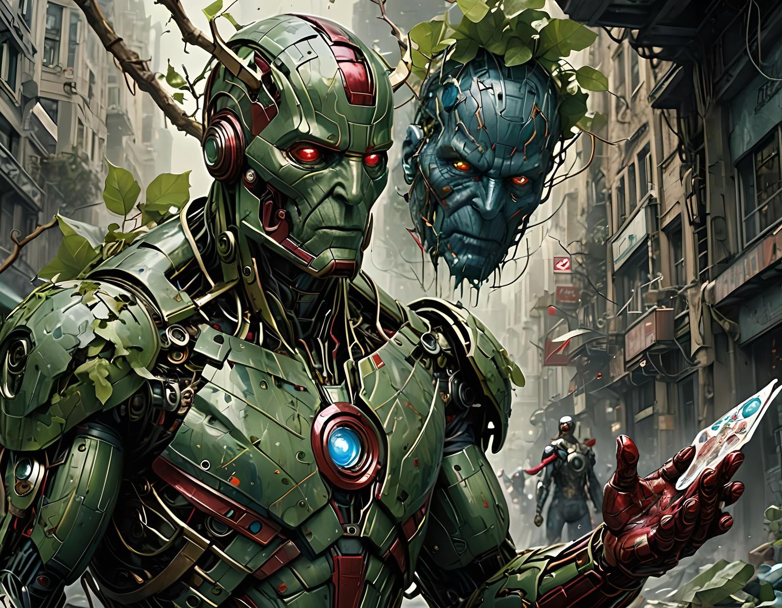 Hyperdetailed Vision Portrait in Fantasy Art Style