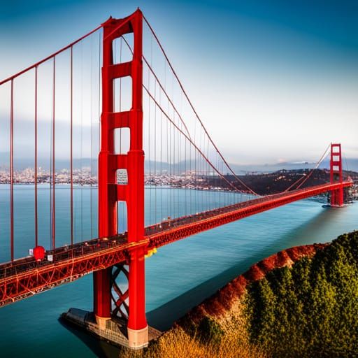 Golden Gate Bridge in Natural Light