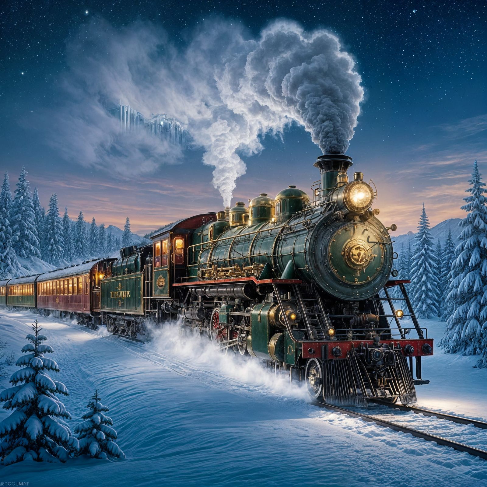 Winter train