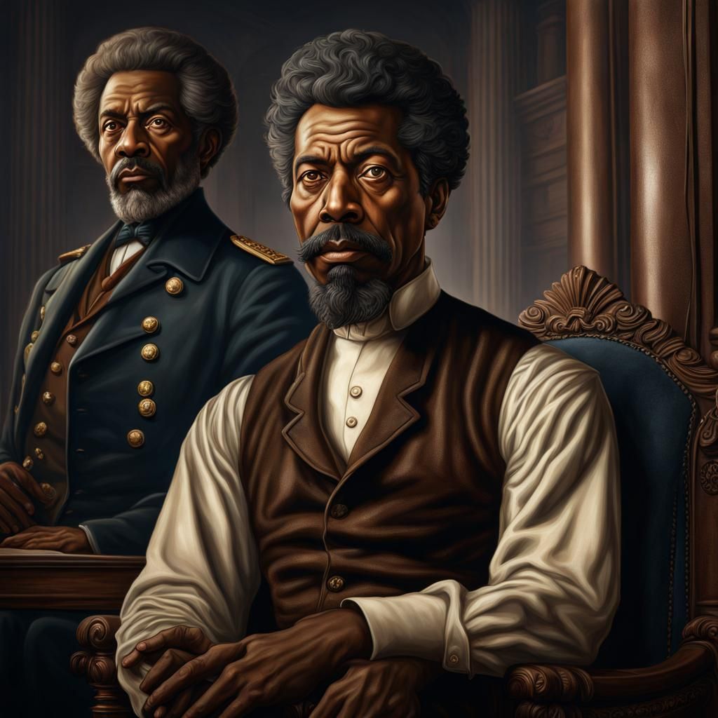 Jean Baptiste Point du Sable: Hyperrealistic Portrait