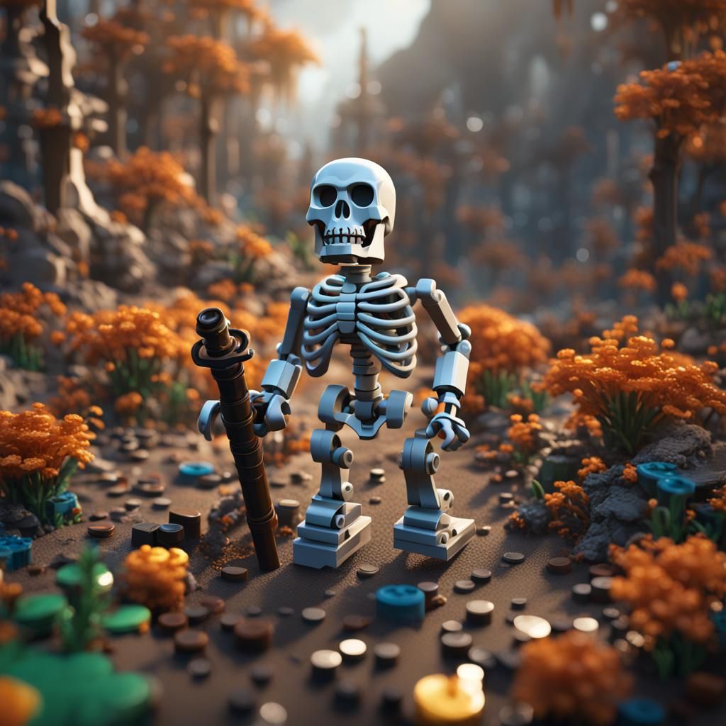 Lego skeleton