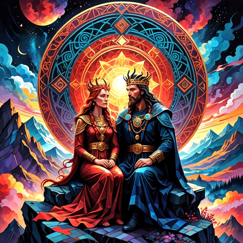 König HELL vs King HELL – German hell means light! – Kelten, Bayern, Percht