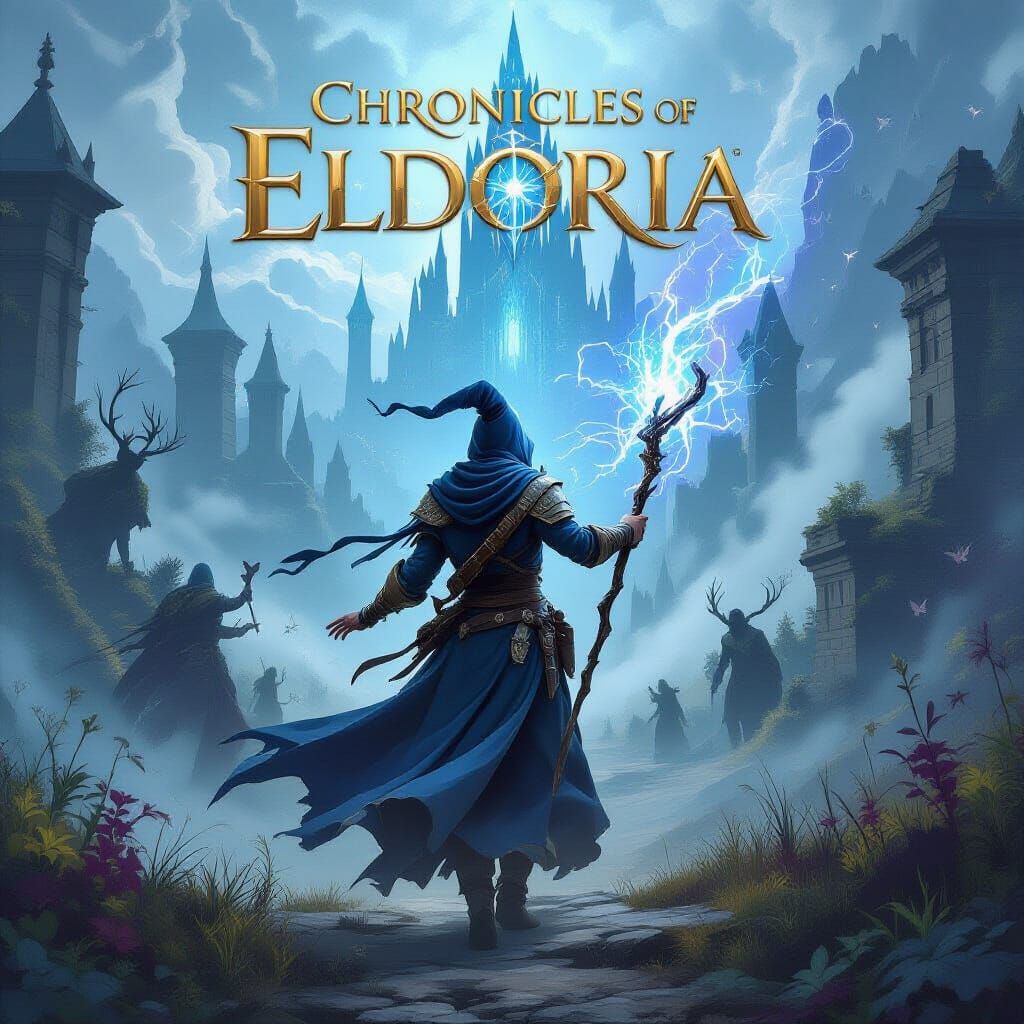 Chronicles of Eldoria: A Magical Quest Game Cover