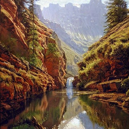 NFT Concept as Oil Painting by Gurney