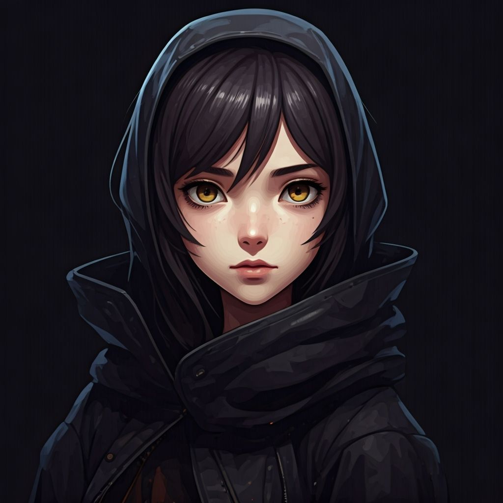 Vaporwave Bodyscape in Anime Style