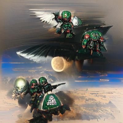 Dark Angels: Digital Rendering