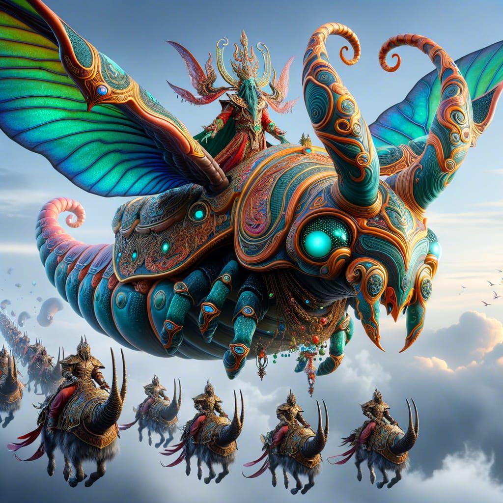 Epic War in the Heavens: Burmese Warlord Hybrid Soars on Sca...