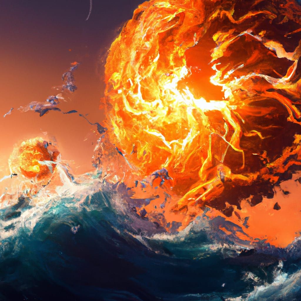 Elemental Concept Art in Dynamic Lighting