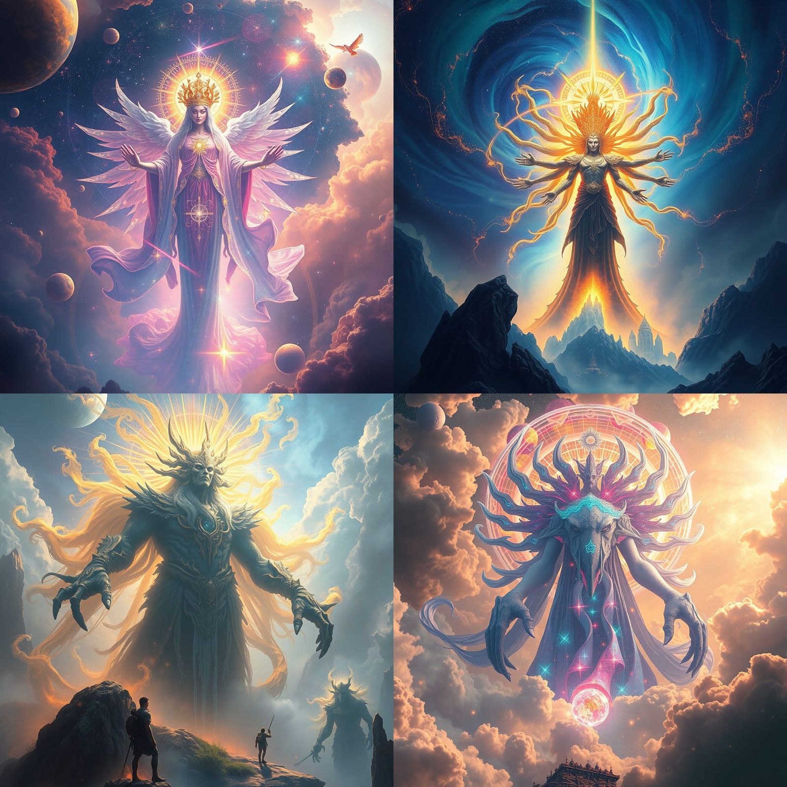 Celestial God in a Fantastical Universe