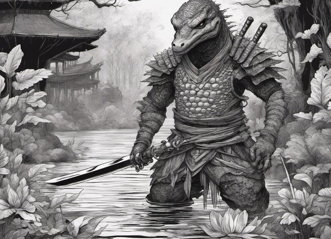 Swampy the Gator Samurai