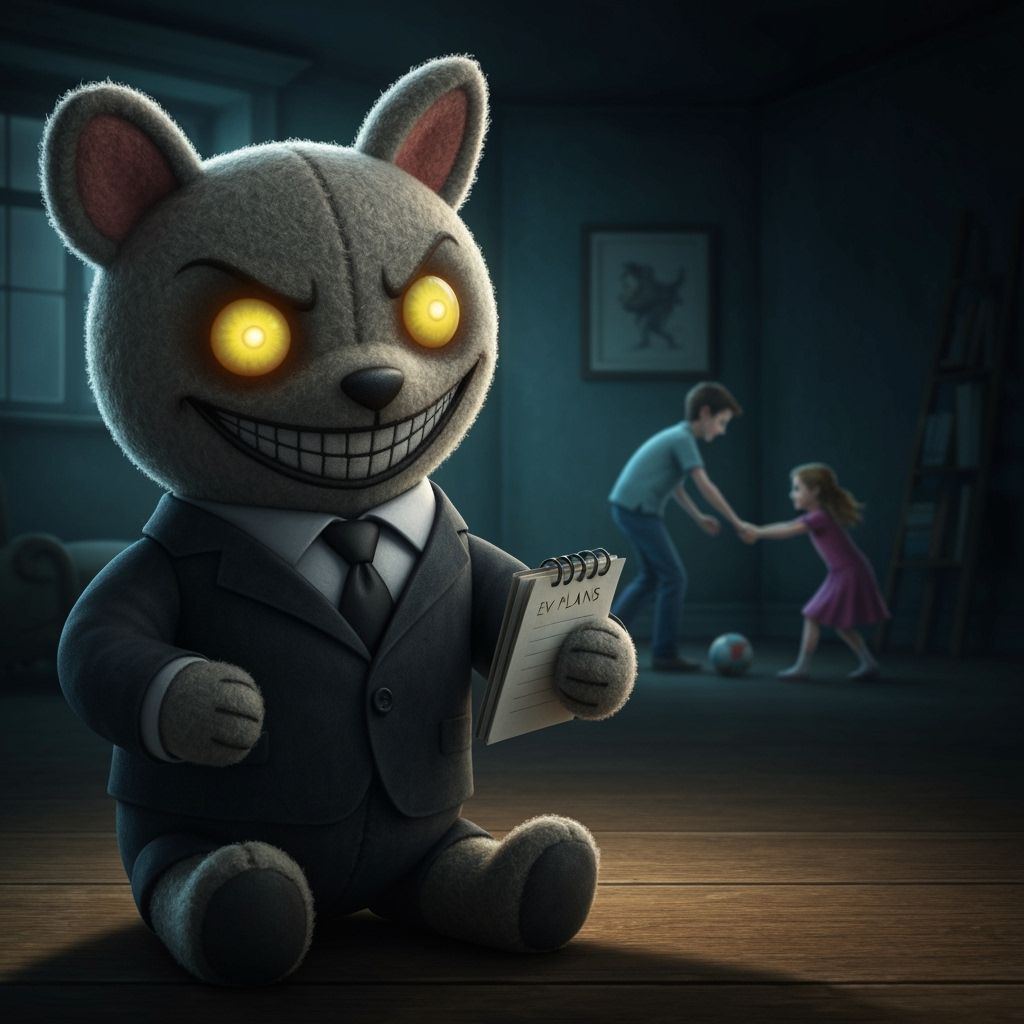 Evil Stuffed Animal Reveals Plans, Children Unaware