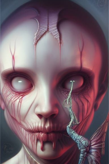 Hyper-Detailed Night Terrors: Dark Fantasy Concept Art