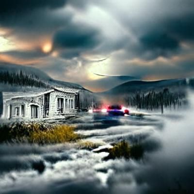 Dramatic Unsolved Mystery in Digital Matte Painting