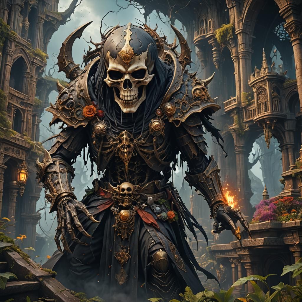 Death P.A.C.T in Detailed Matte Painting Style