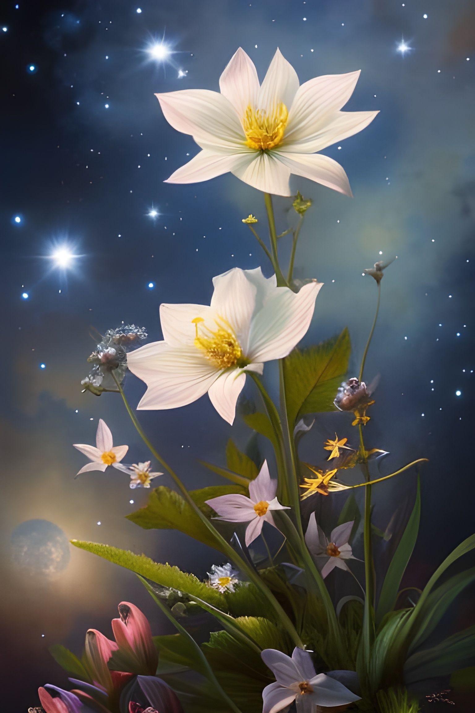 Starry Flowers