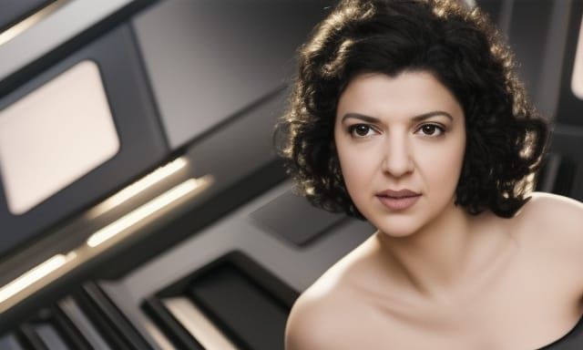 Khatia Buniatishvili Plays Space Age Piano