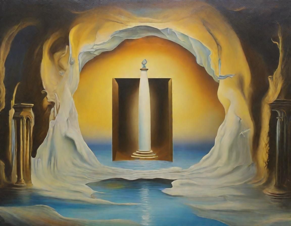 Mystical Portal to Another Dimension: Dali Surrealism