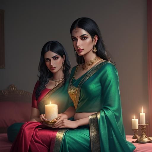 Indian Women in Saree: Ultra Realistic Vision