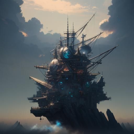 Detailed 3D Anime Art Inspired by WLOP