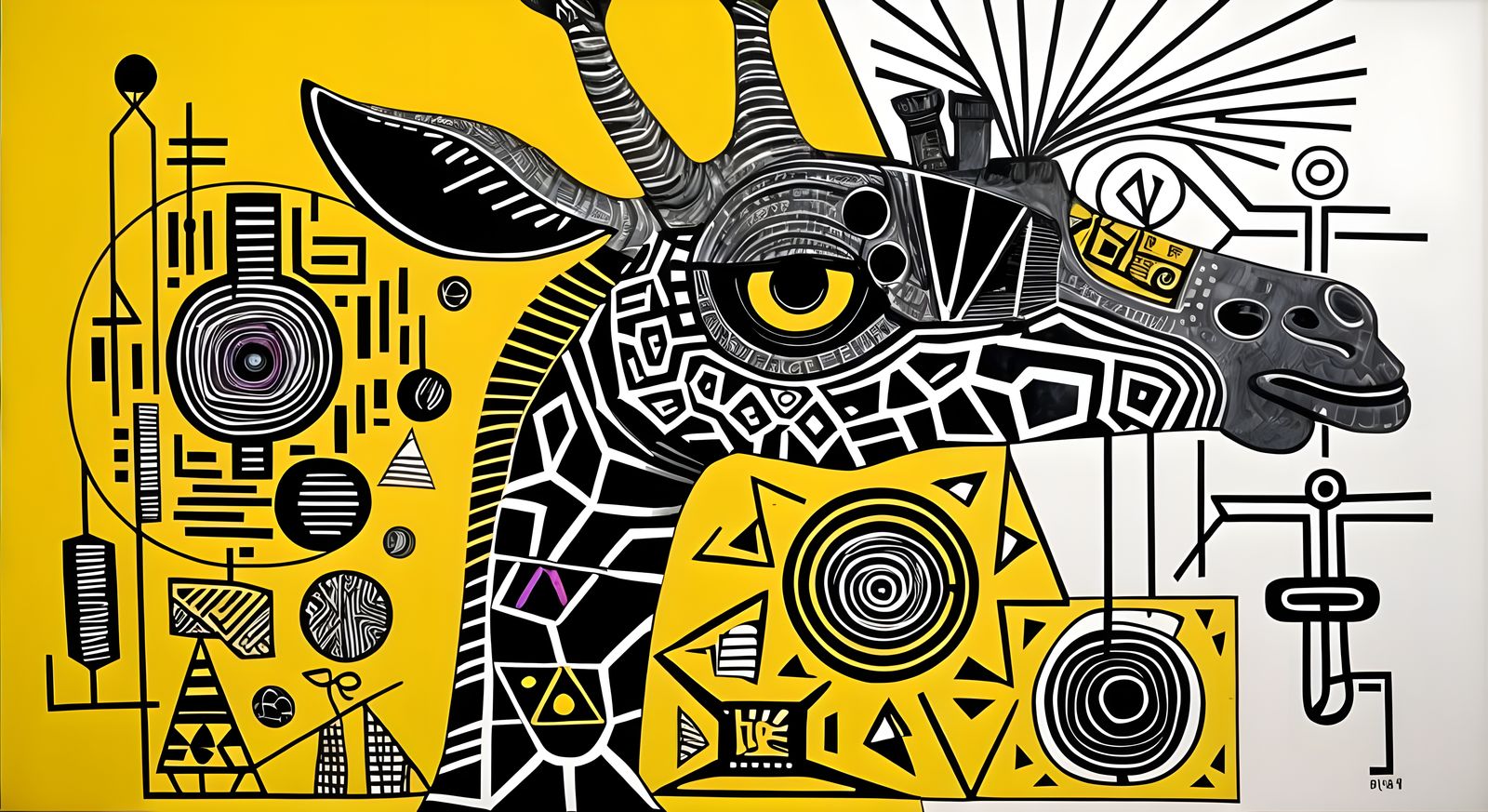 Experimental Music Notation Vertex Diagram with Occult Glyph...