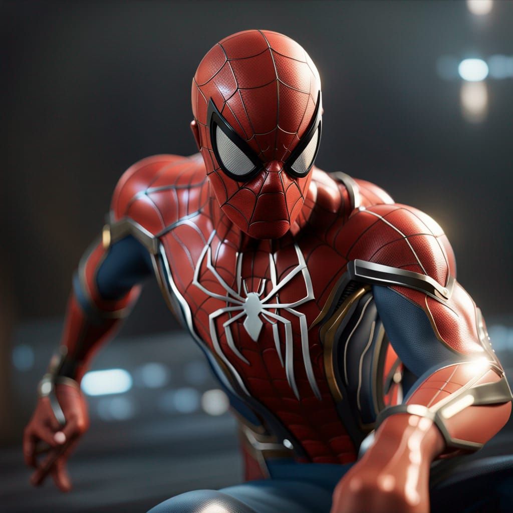 Spider-Man: Normal Human Anatomy in 3D