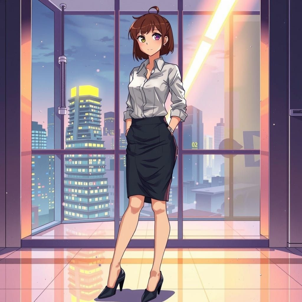 Anime Vampire Office Lady: Dark Transformation