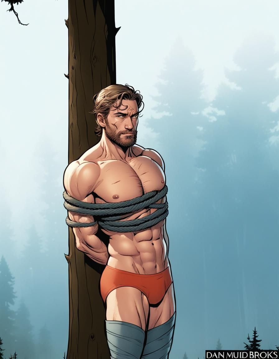 Tied hunk