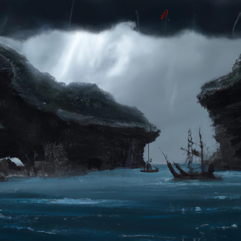 Hyperrealistic Pirate Cove in the Sea of Thieves