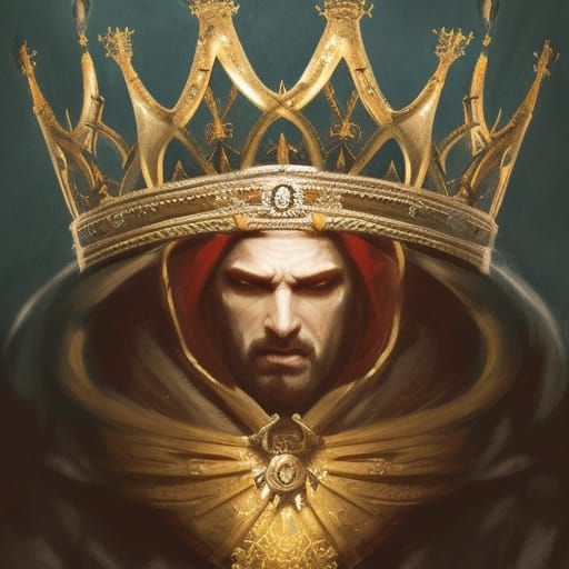 Opulent Crown Fit for a Sinister King
