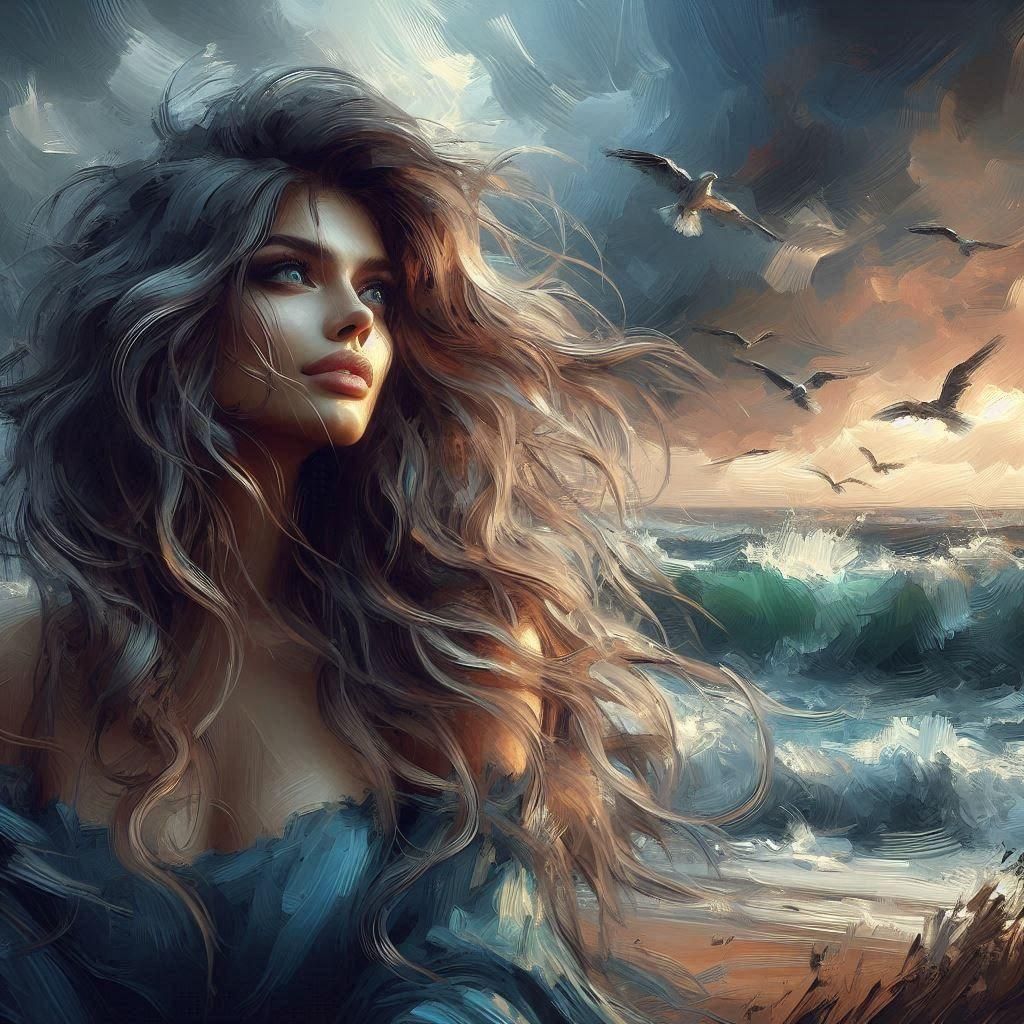 Dramatic Storm Scene Generated by AI