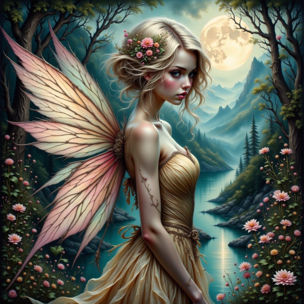 Whimsical Goth Fae Realm