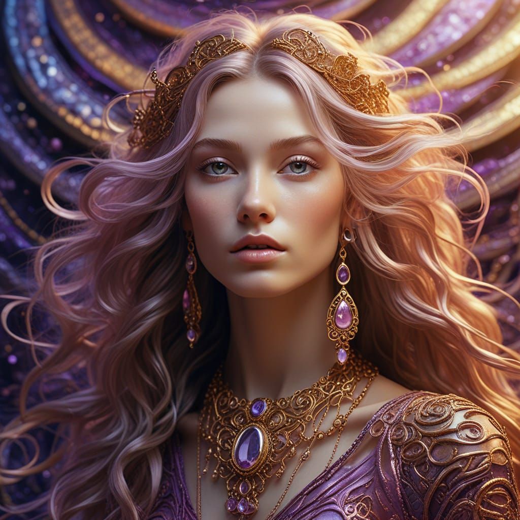 A mesmerizing portrait