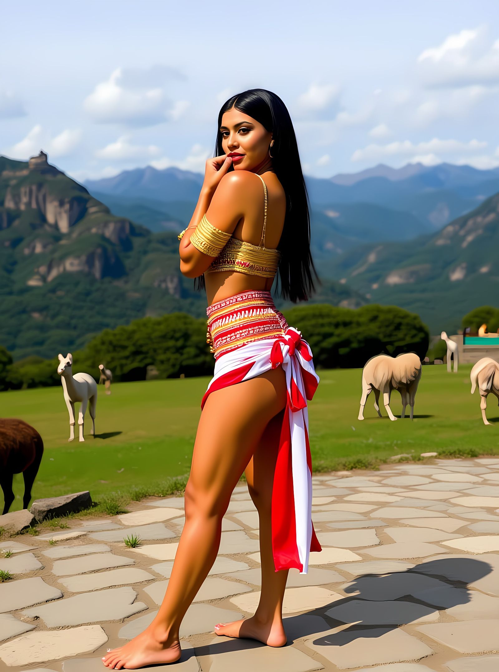 The most beautiful woman representing Peru 🇵🇪