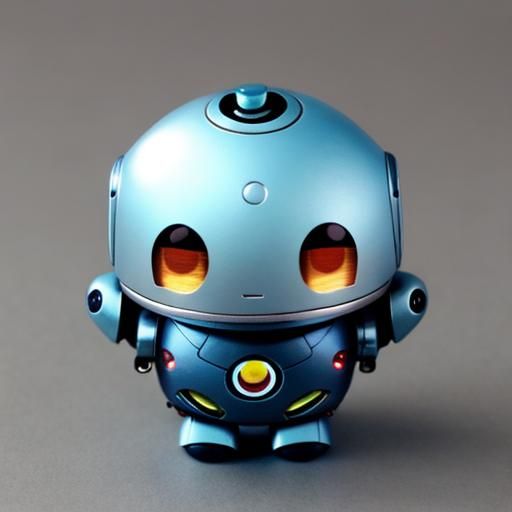Teardrop Robot: Cute and Adorable AI Design