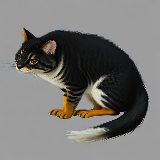 Whimsical Mythical Beast Unfolds