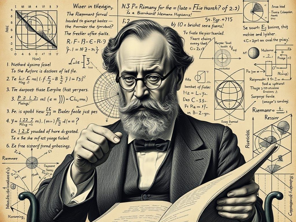 Riemann Hypothesis Visualized in Op Art Style