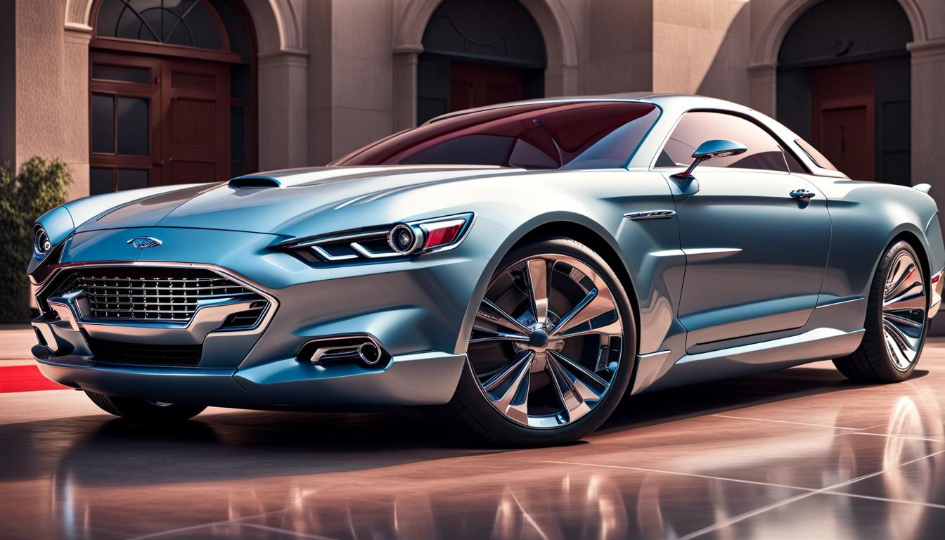 2024 Ford Thunderbird Concept Car in HDR