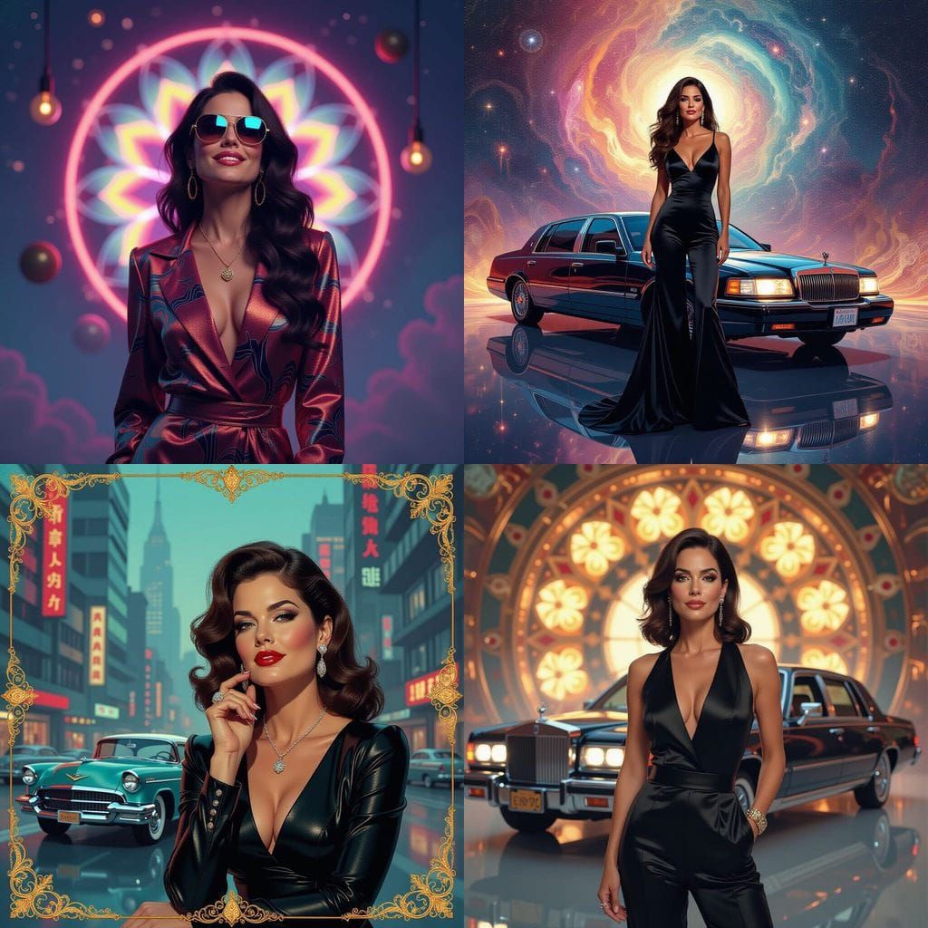 Android Metropolis: Retrofuturistic Electrofunk B-Movie Icon