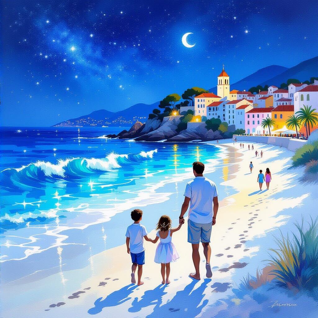 Summer Nights by the Sea